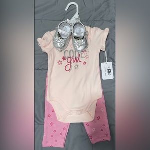 Baby Girl Emporio Baby Outfit With Shoes
